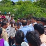 Crime | आदिवासी स्मशानभूमीत उत्खनन : प्राजक्त तनपुरे यांचा वाळू माफियांवर संताप; कठोर कारवाईची मागणी 3 FB IMG 1750324086564 1