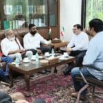 World news | इराणवर अमेरिकी हल्ल्याचा भारतीय कम्युनिस्ट पक्षाकडून निषेध; शिष्टमंडळाची इराण दूतावासाला भेट 3 FB IMG 1750952686502