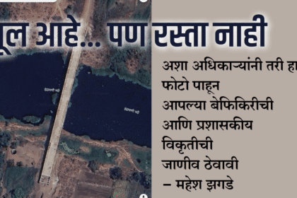 bureaucracy | पूल आहे... पण रस्ता नाही : अशा अधिकाऱ्यांनी तरी आपल्या बेफिकिरीची आणि प्रशासकीय विकृतीची जाणीव ठेवावी- महेश झगडे 8 eBrochureMaker 16062025 174224png