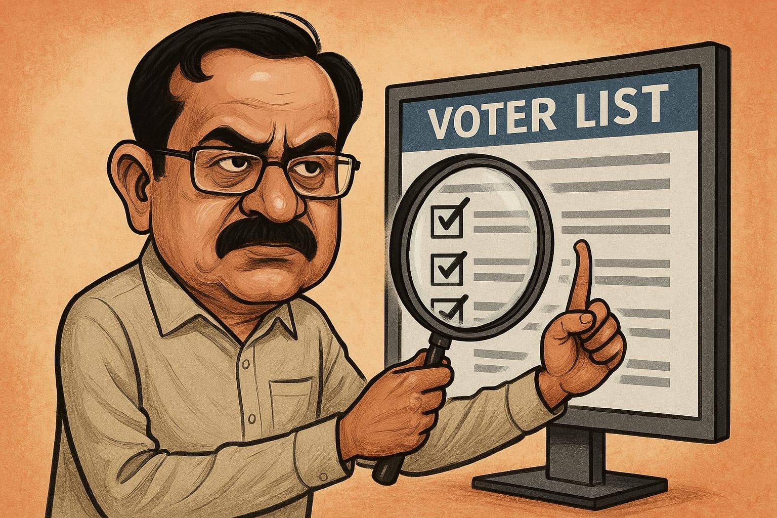 Democracy | प्रत्येक मतदारयादी ऑनलाइन करा- निवृत्त सनदी अधिकारी महेश झगडे 2 Democracy