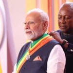 World news | मोदी यांना घानाचा दोन नंबरचा ‘ऑर्डर ऑफ द स्टार ऑफ घाना’ पुरस्कार 2 FB IMG 1751510997574