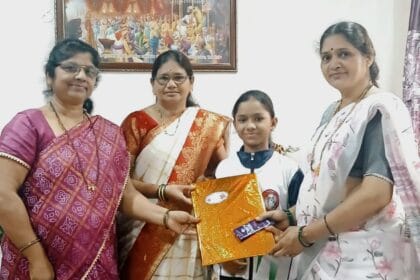 Mumbai news | परी महाडिकचे सुवर्ण यश; रोहाच्या कन्येची झळाळती कामगिरी 24 IMG 20250709 WA0033