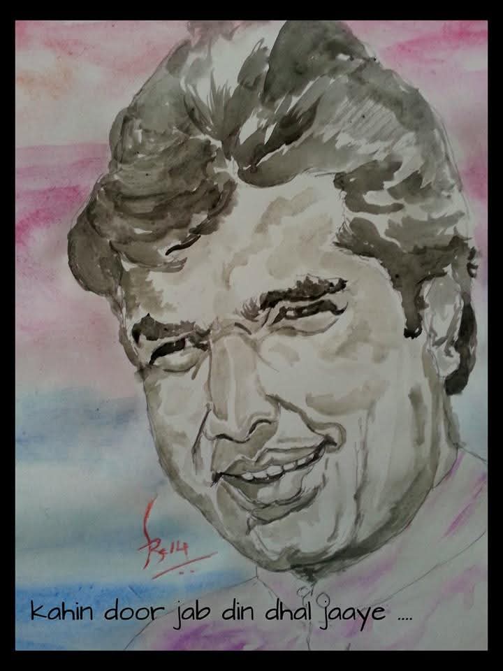 Art | राजेश खन्ना | काकाजींचे पुण्यस्मरण; डॉ. राजीव सूर्यवंशी यांचा 'चित्रसंवाद' वाचा 2 Art