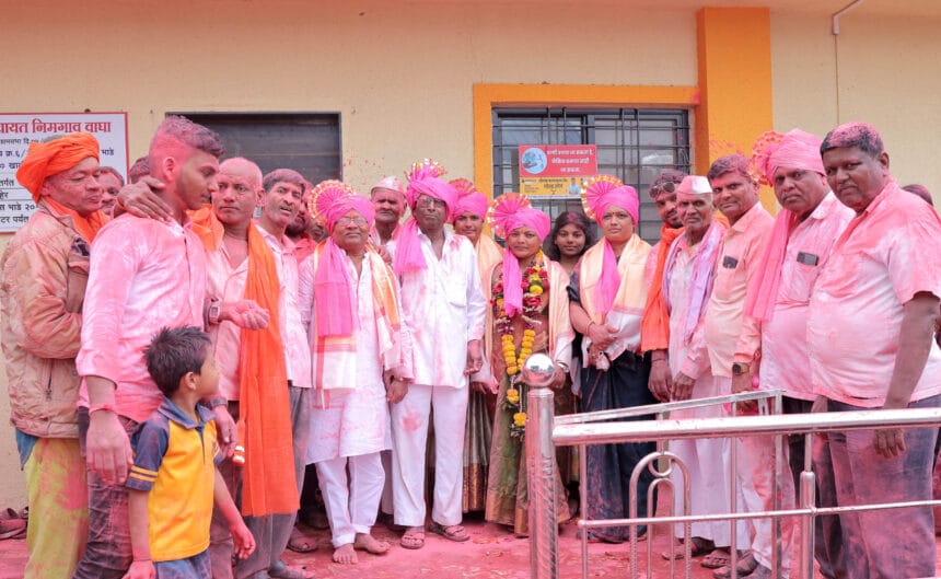 Politics | निमगाव वाघा सरपंचपदी उज्वला कापसे यांची बहुमताने निवड 1 Politics, निमगाव वाघा, सरपंच