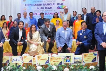 Mumbai news | लायन्स क्लब ऑफ सायन'चा शपथविधी सोहळा उत्साहात संपन्न; अध्यक्षपदी राजेश शाह नियुक्त 8 IMG 20250804 WA0002