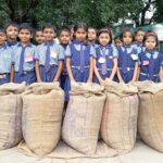 Education | कर्मवीरांच्या 'मुष्टीफंड'तून शाहू बोर्डिंगसाठी सहा पोती धान्य संकलन; चिमुकल्या हातांनी पून्हा उभारला 'रयत संस्कार' 3 FB IMG 1758938985348