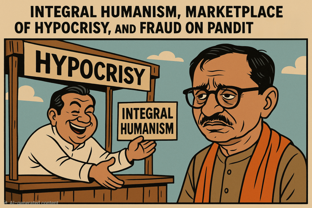 Cultural Politics | एकात्मिक मानववाद, ढोंगाचा बाजार आणि पंडीत दीनदयाळ यांची फसवणूक 