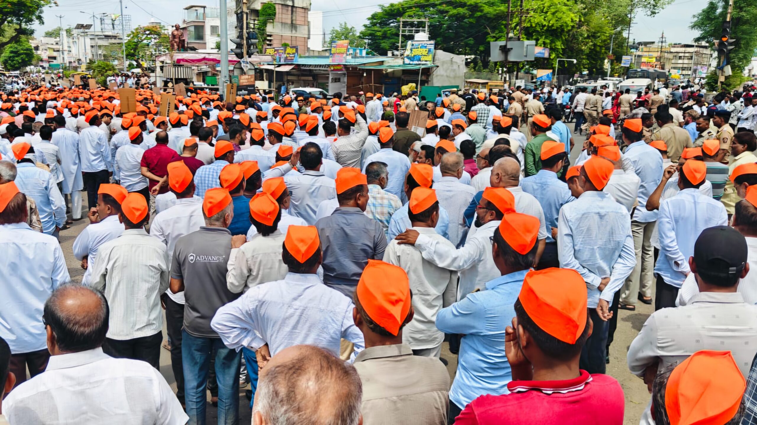 Shrirampur Crime Protest श्रीरामपूरमध्ये संघटित गुन्हेगारीविरोधात काढण्यात आलेला जनआक्रोश महामोर्चा