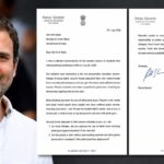Rahul Gandhi Letter